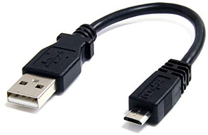 Micro USB Cable USB 2.0 A-Male to Micro B Cable Fast Charging Cord High  Speed USB Durable Android Charger Cable (3 Pack, 8.5in) - Walmart.com -  Walmart.com