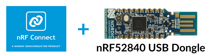 nRF Connect + nRF52840 USB Dongle