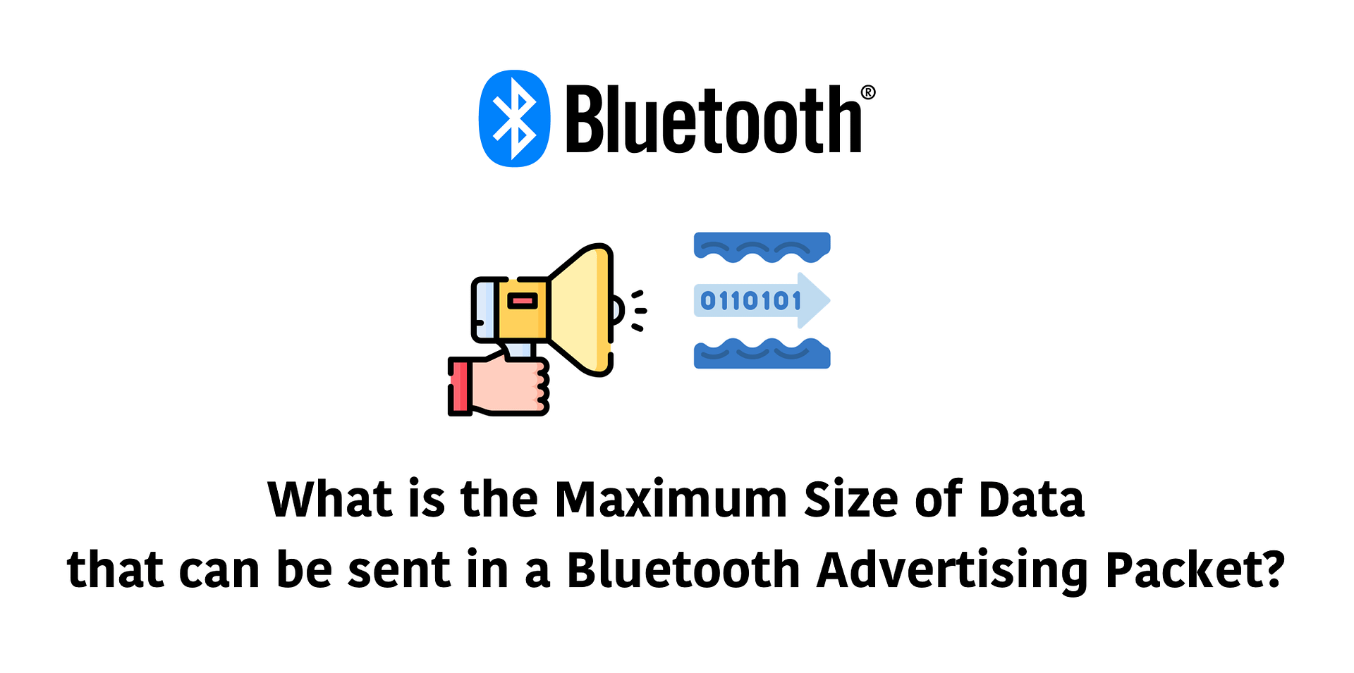 How many bytes can you include in a BLE advertising packet? | Novel Bits